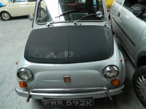 Ms. J. S. from Christchurch - Fiat 500 - awaiting name -- Restoration picture 1