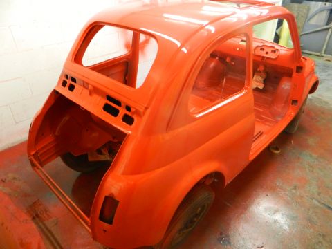 Ms. J. S. from Christchurch - Fiat 500 - awaiting name -- Restoration picture 15